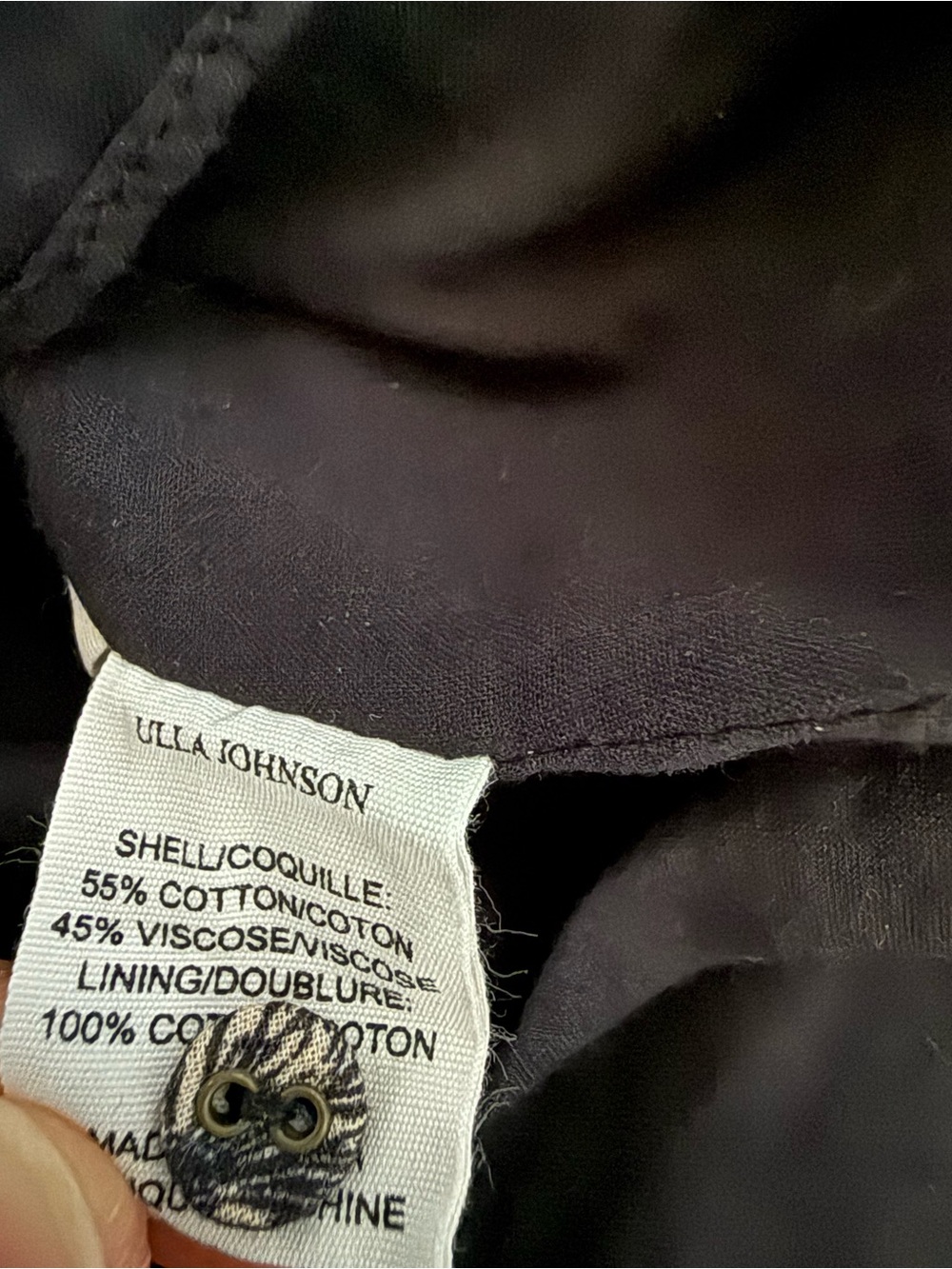 Ulla Johnson Winsor Mini Dress Noir Floral size 8 - Picture 13 of 14